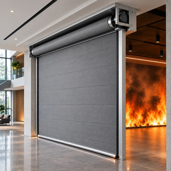 AUTOMATIC FIRE AND SMOKE CURTAIN